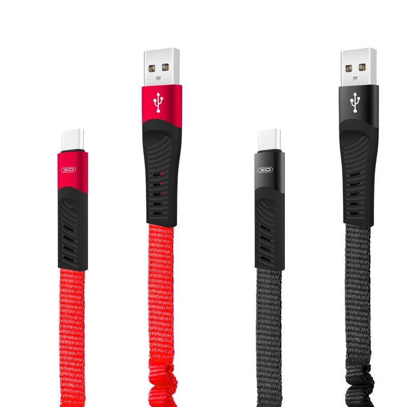Jousidatakaapelin johdon pituus voi olla pitkänomainen kangas USB-kaapeli
