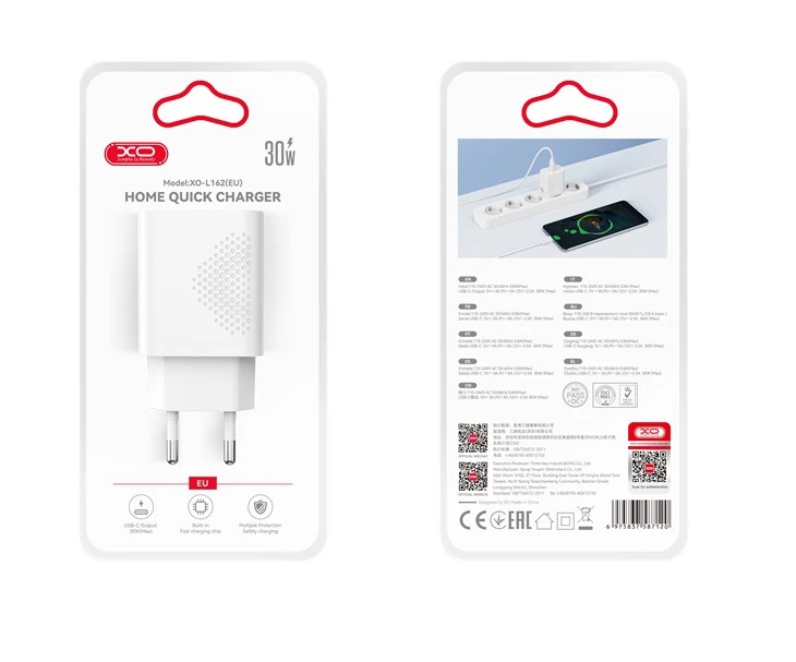 XO L162 30w USB C -laturi