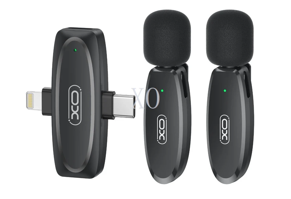 XO MKF10 Type-C+Lightning Wireless Microphone
